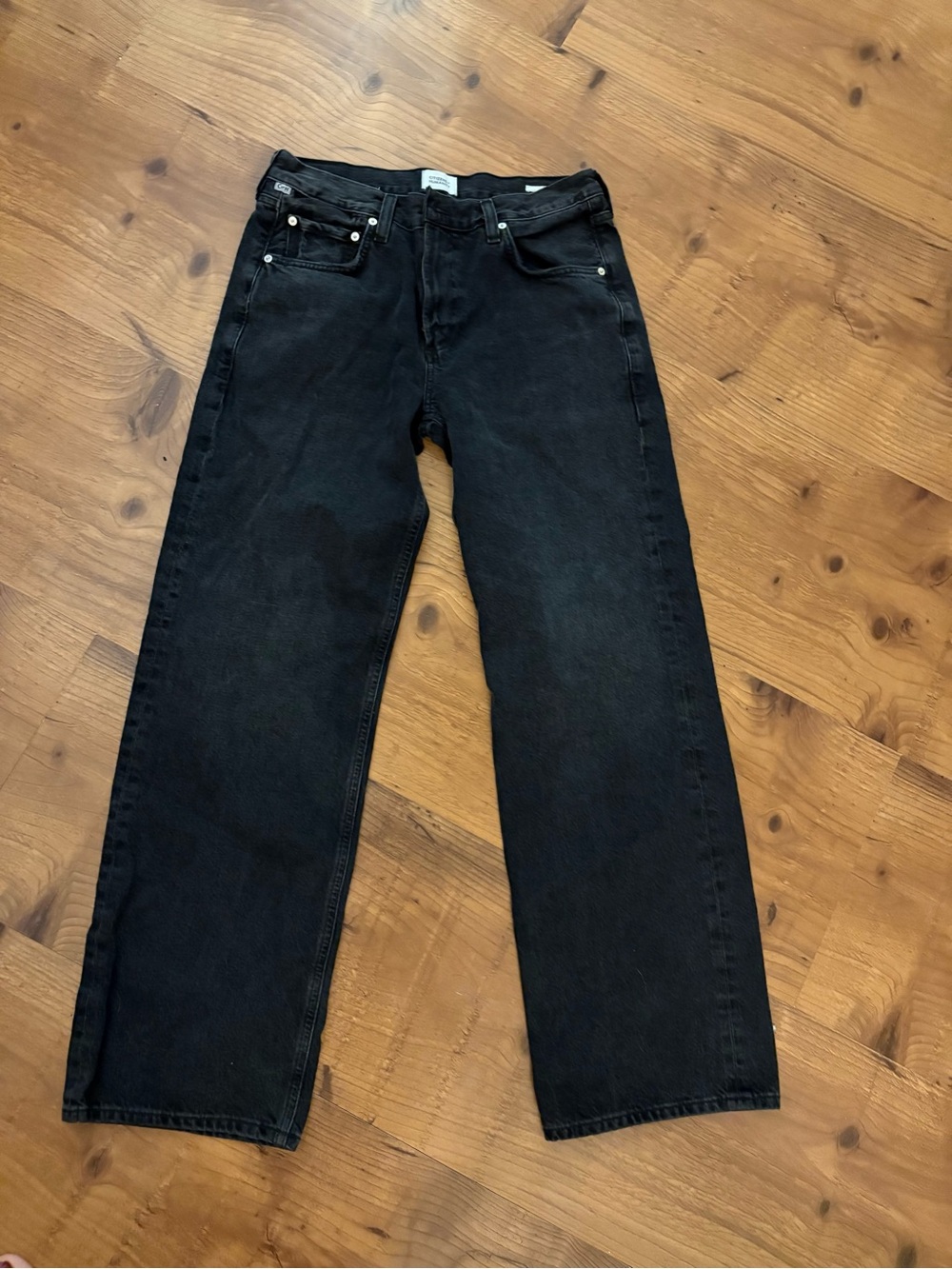 Citizens of Humanity - Lindz Low Rise Easy Straight in Vintage Black - Picture 8 of 12